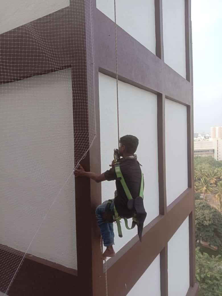 Best Duct Area Safety Nets in Whitefield by Vikram Safety Nets